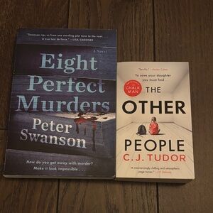 Eight Perfect Murders and The Other People Book Set